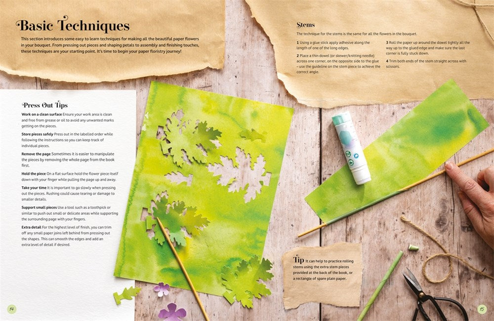 The Bouquet in a Book by Prudence Rogers