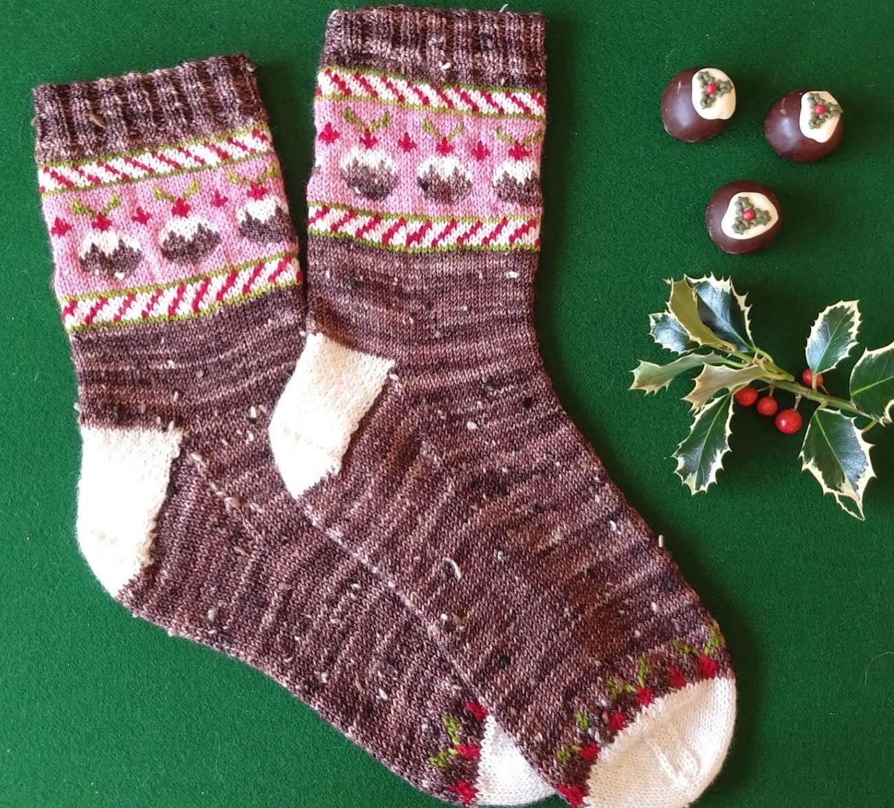 Christmas Pudding Sock Kit