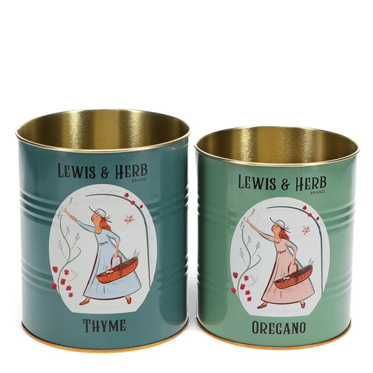 Set of 2 beautiful Storage Tins