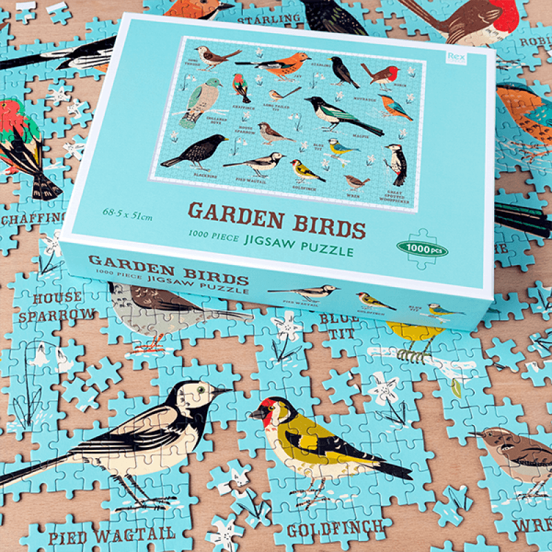 Garden Birds 1000 piece Jigsaw