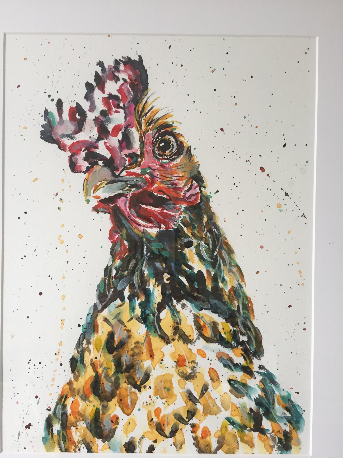1. Watercolour Duck or Chicken All Day Guest Workshop with Sam Folcarelli - Saturday 19th July 10.30-4.30