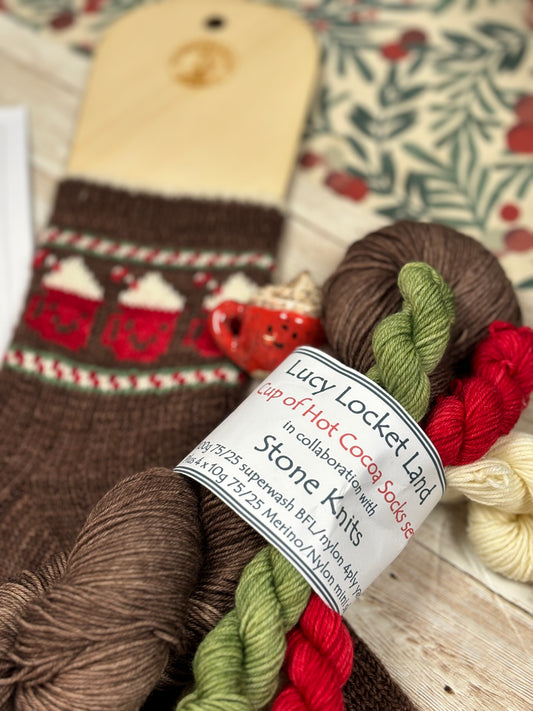 Hot Cocoa Socks Kit