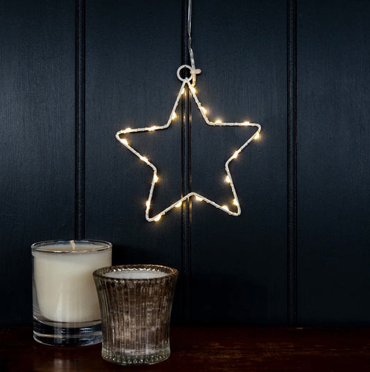 Small Metal Star Led Light (14cm)