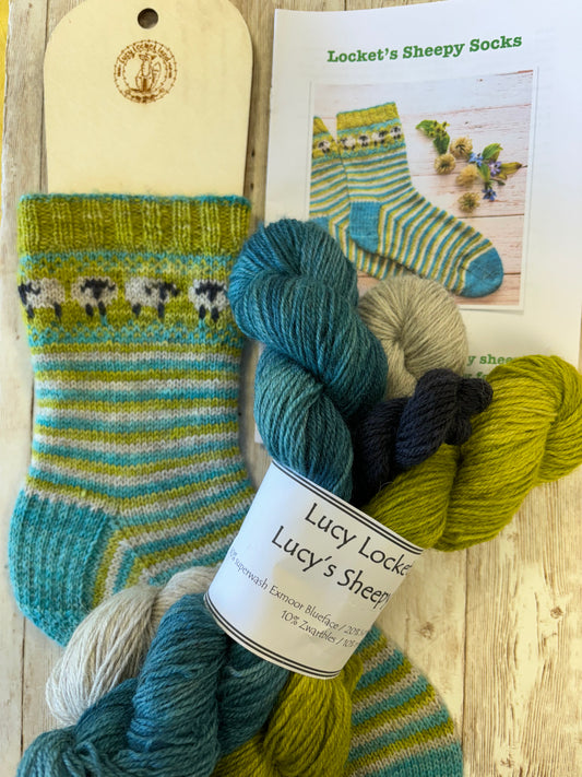 Locket’s Sheepy Socks Kit