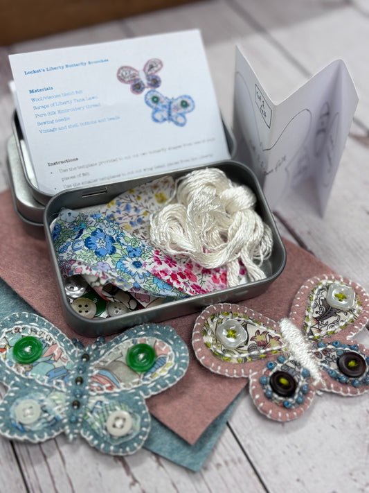 Locket’s Liberty Butterfly Brooch Kit