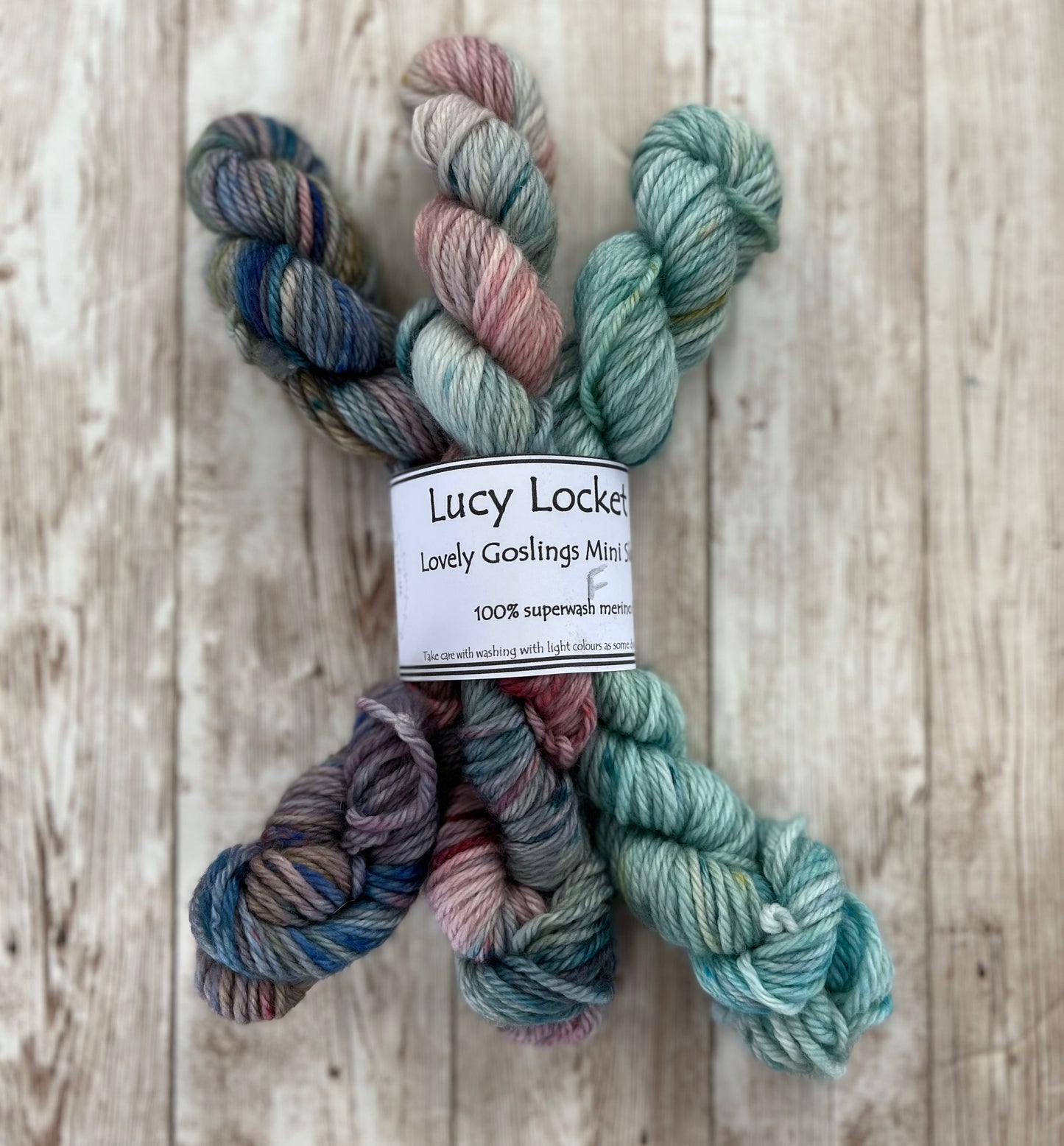 Trio of Lovely Goslings knitting kit