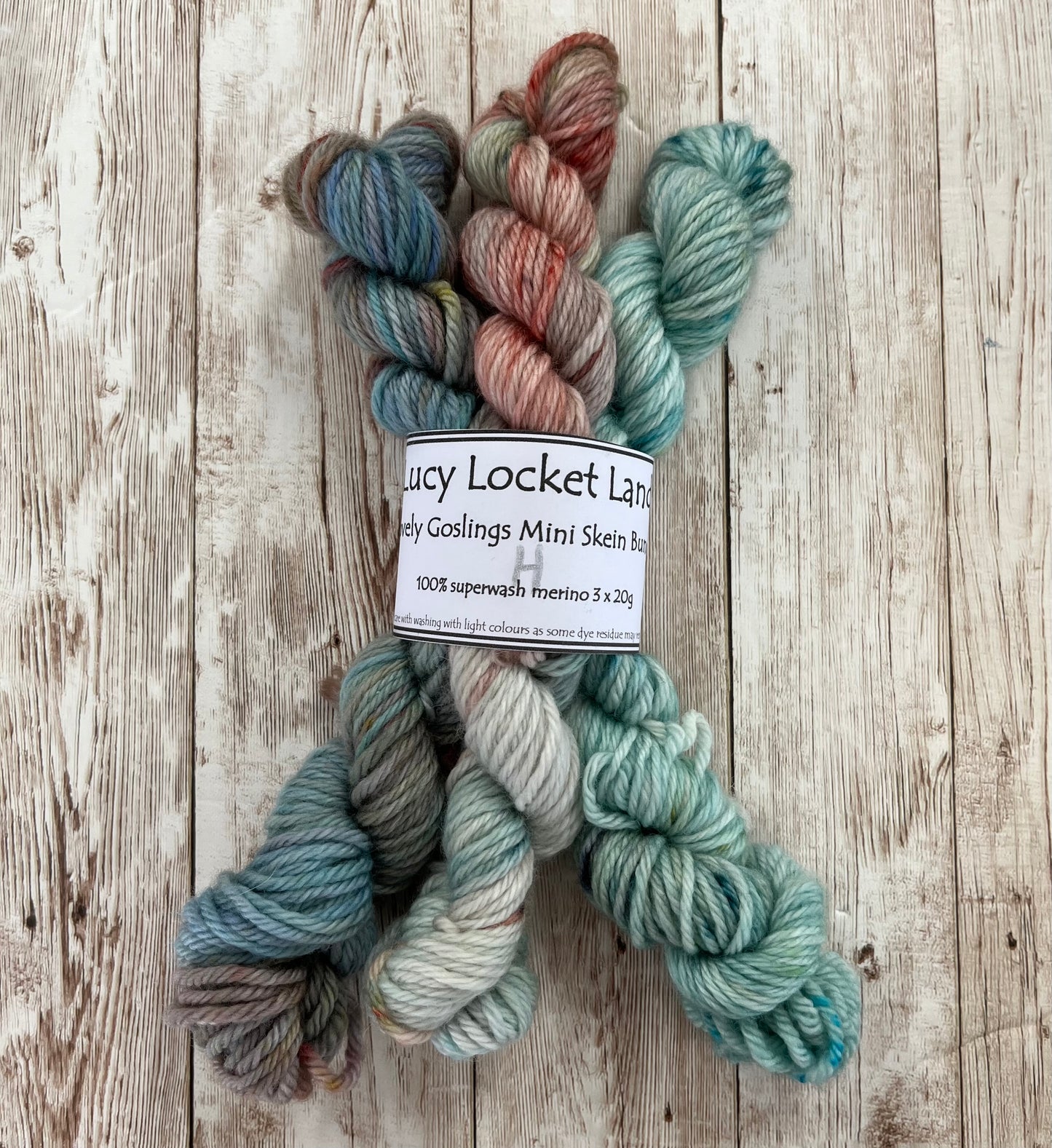 Trio of Lovely Goslings knitting kit