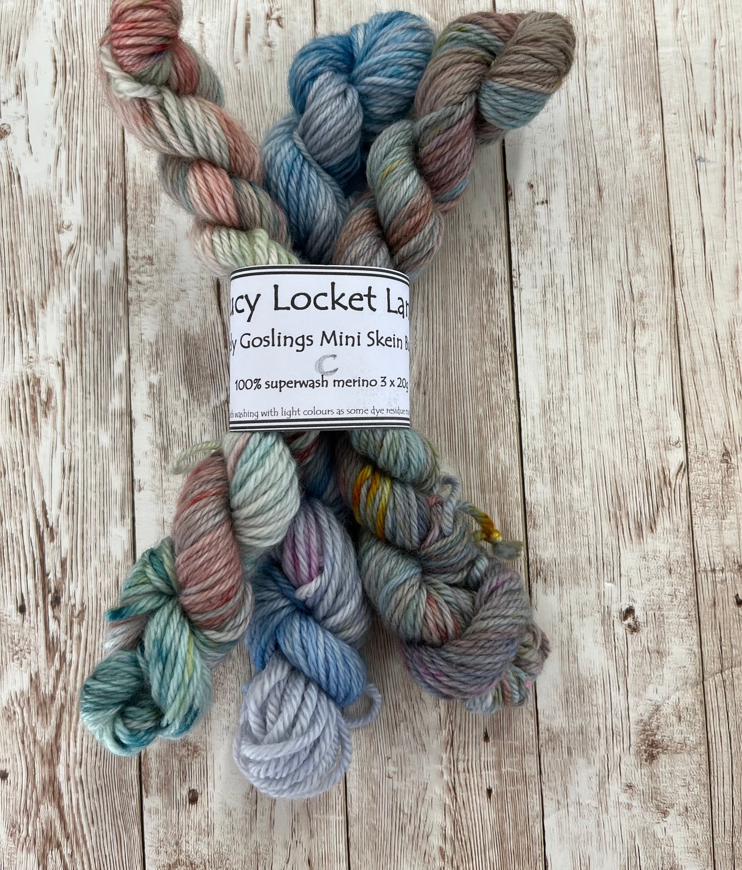 Trio of Lovely Goslings knitting kit