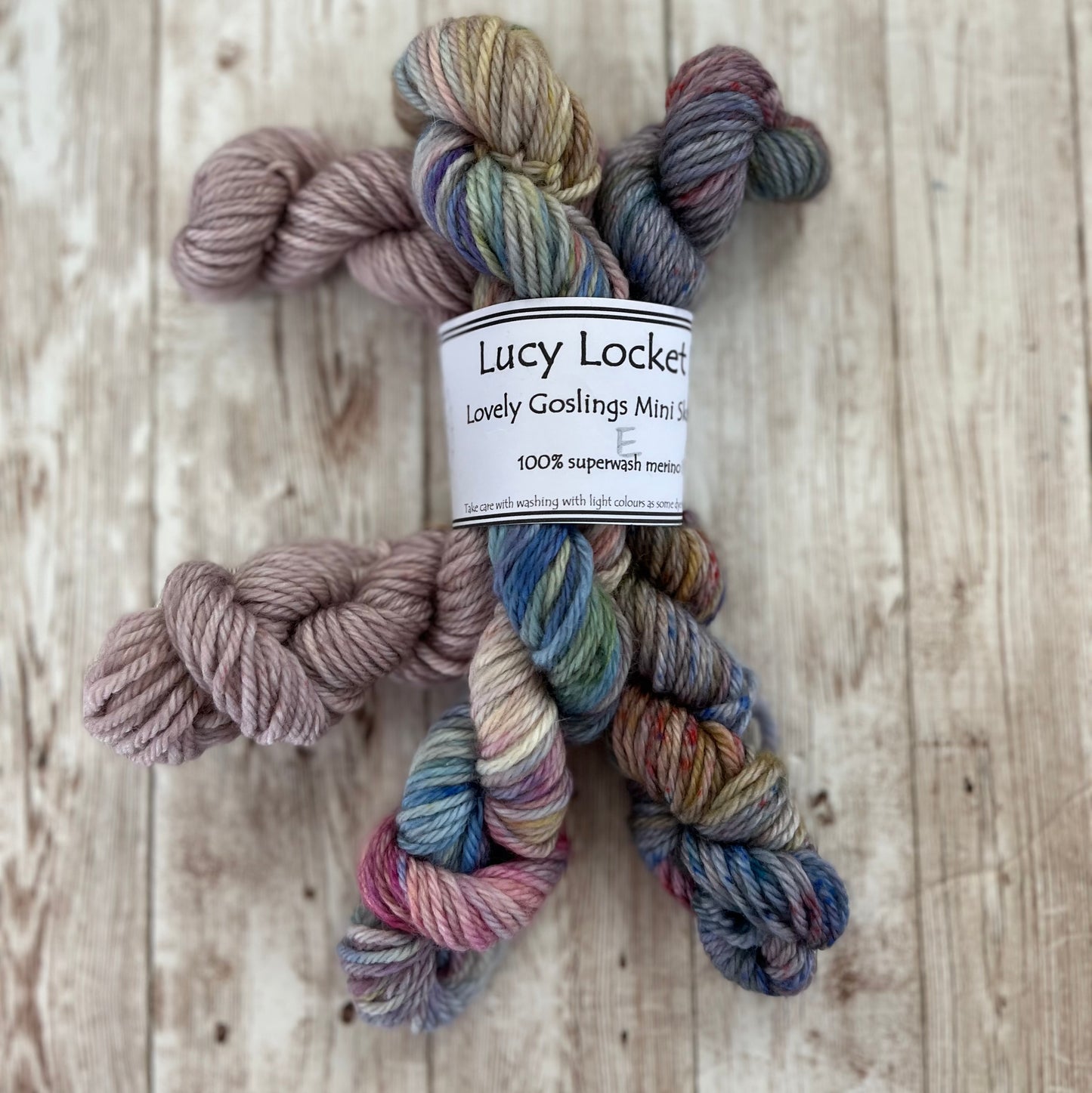 Trio of Lovely Goslings knitting kit