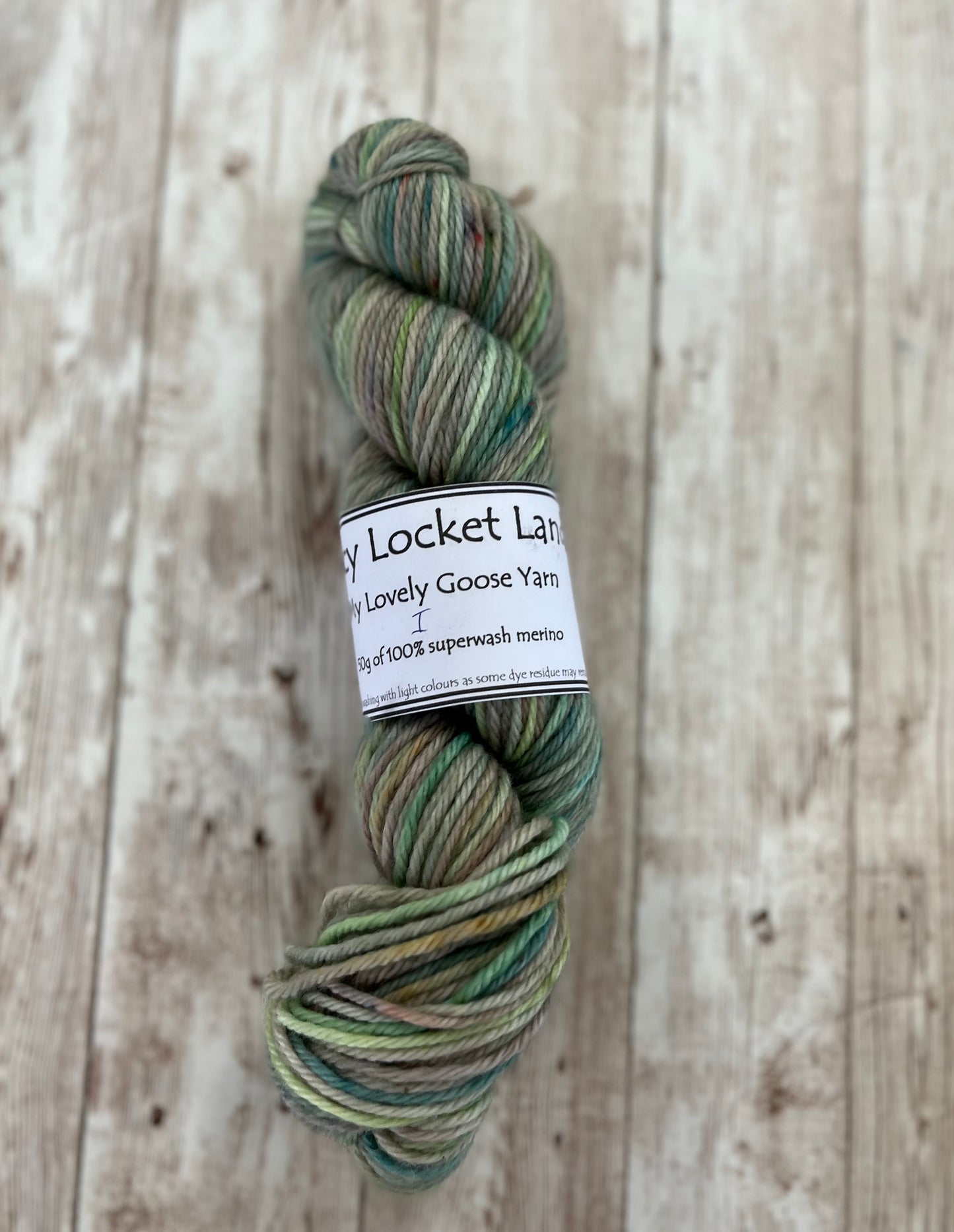 Hand Dyed Lovely Goose knitting kit