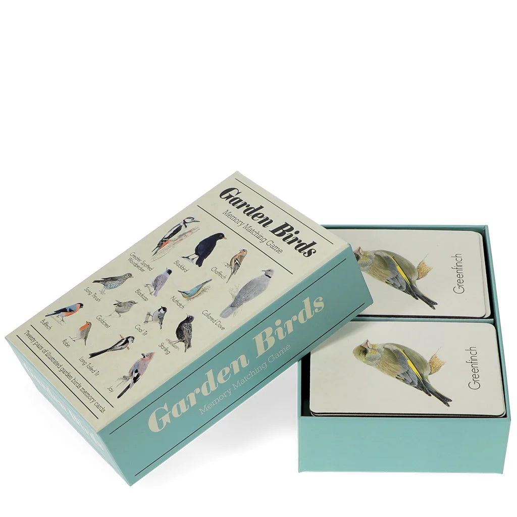 Garden Birds Memory/Pairs game
