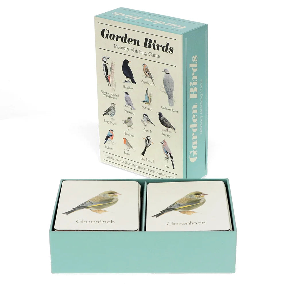 Garden Birds Memory/Pairs game