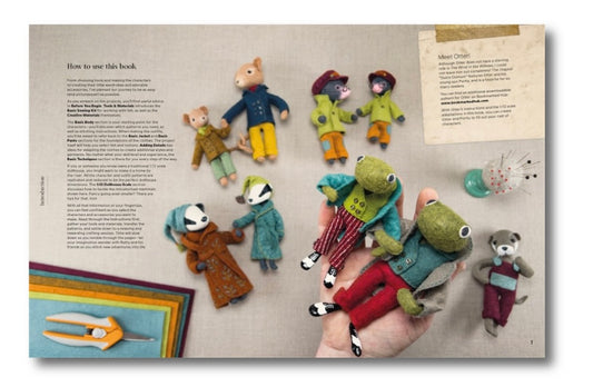 The Wind in the Willows Felt Friends by Cynthia Treen