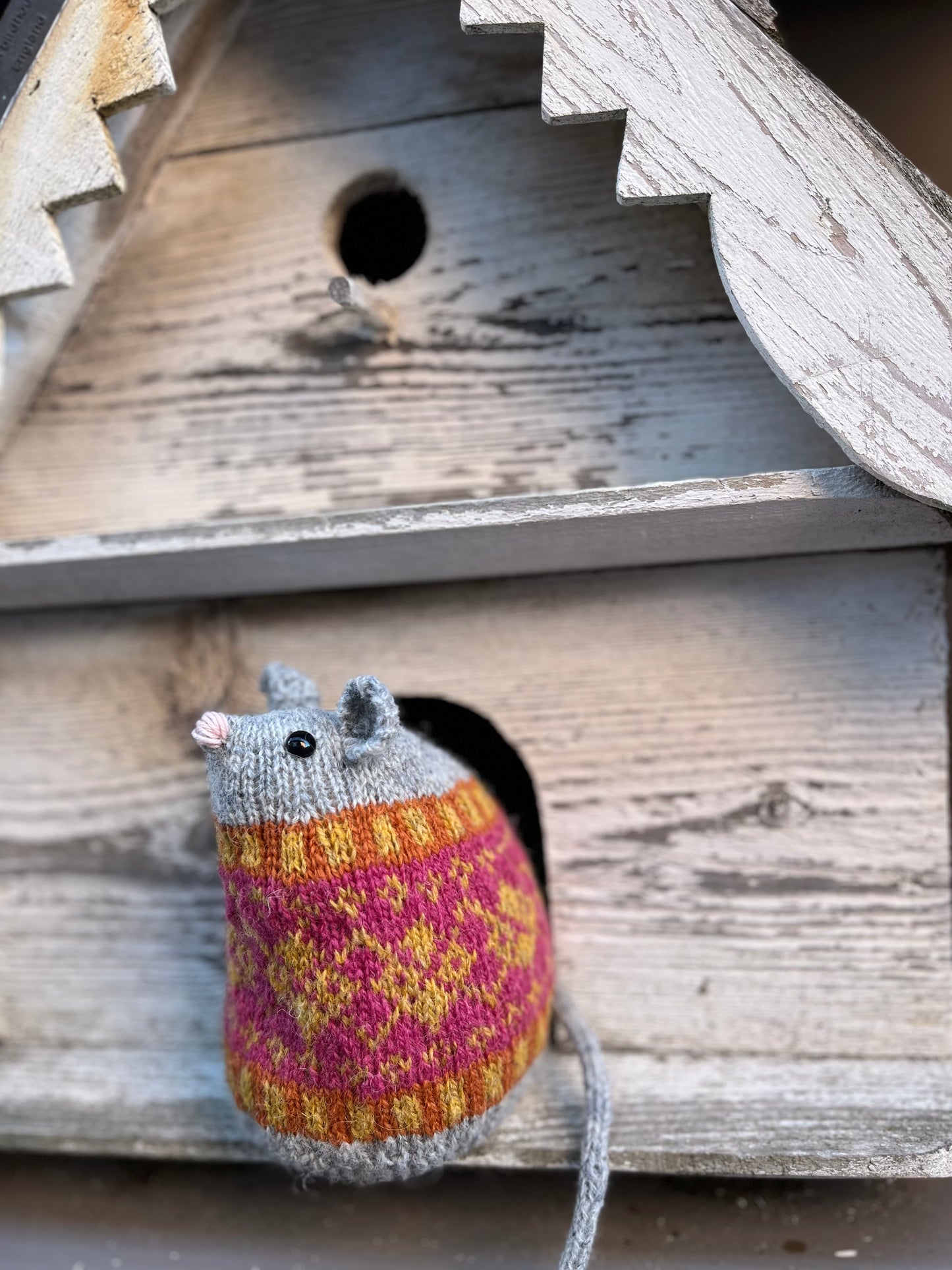 New “Harold Fatmus” Mouse knitting kit
