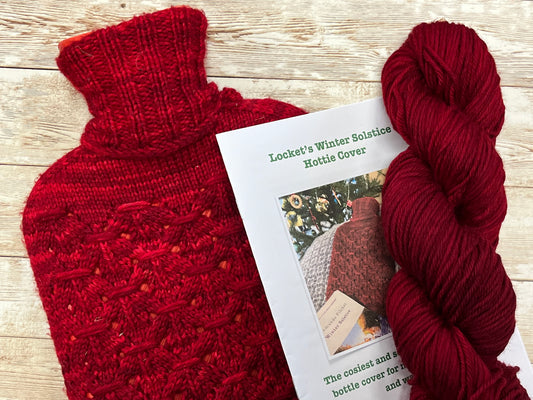Locket’s Solstice Hot Water Bottle - yarn & pattern booklet