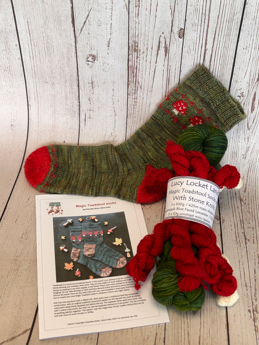 Magic Toadstool Sock Kit