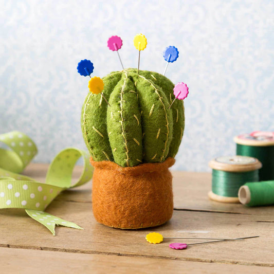 Corinne Lapierre's Cactus Pin Cushion Felt Craft Mini Kit