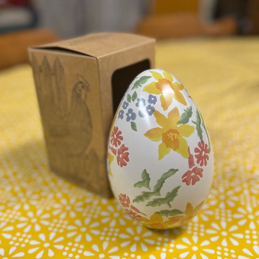Lucky Dip Boxed Large Emma Bridgewater Daffodil Egg tin