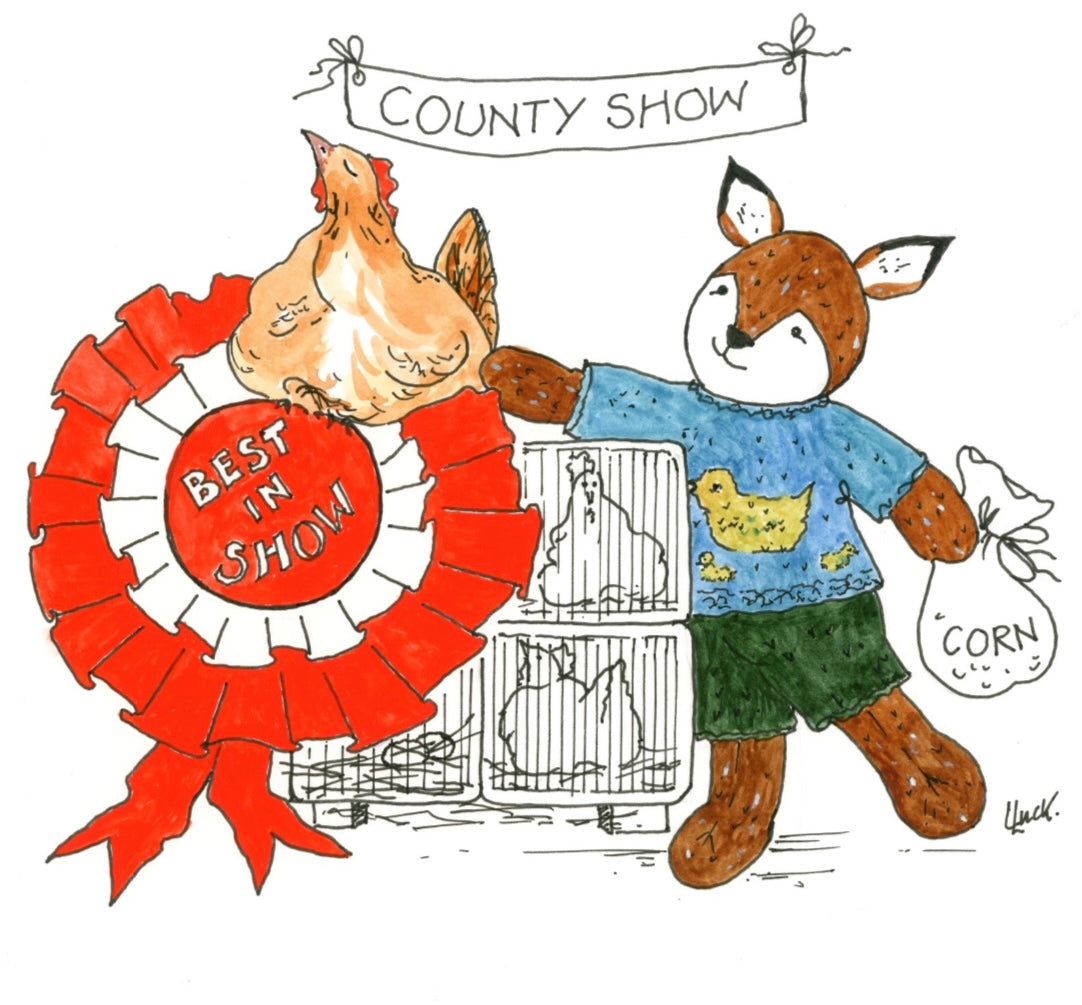 Locket's Year of Little Cotton Rabbits Blank Greetings Cards