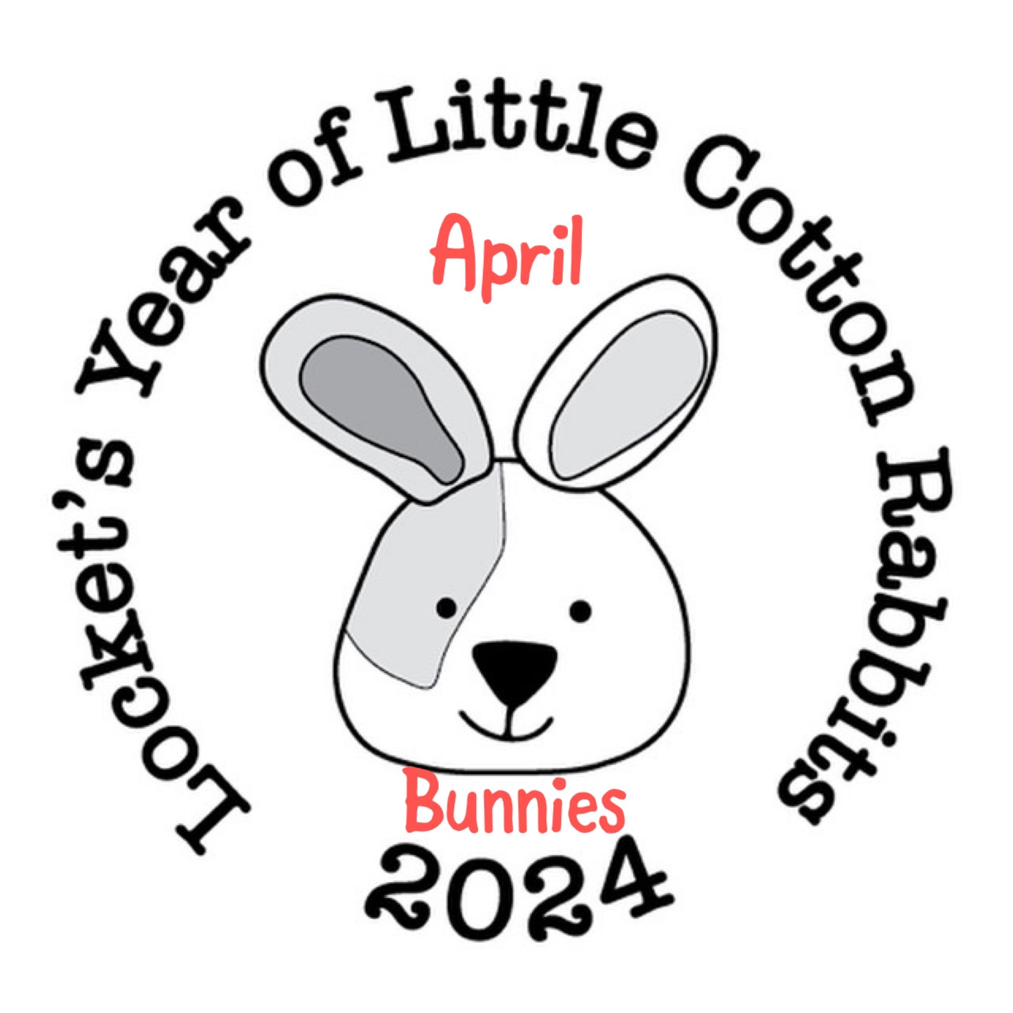 Locket's Year of Little Cotton Rabbits - Barney Bunny