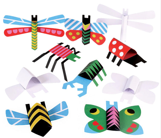 Make Your Own Cardboard Bugs