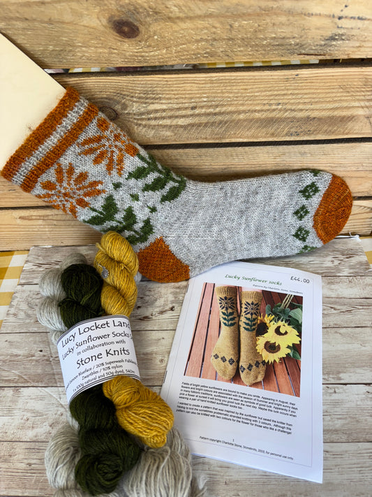 Lucky Sunflower Socks Set