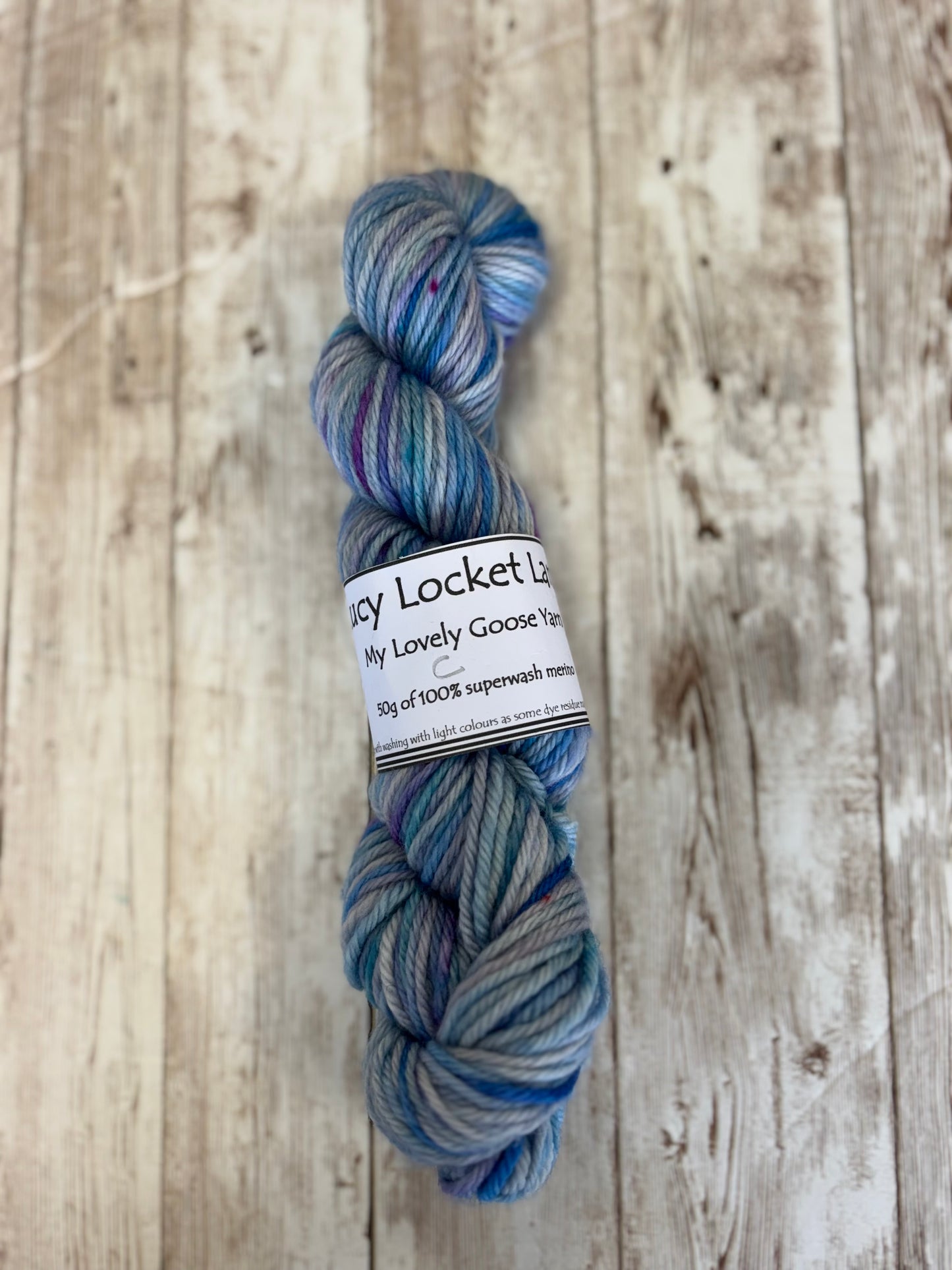 Hand Dyed Lovely Goose knitting kit