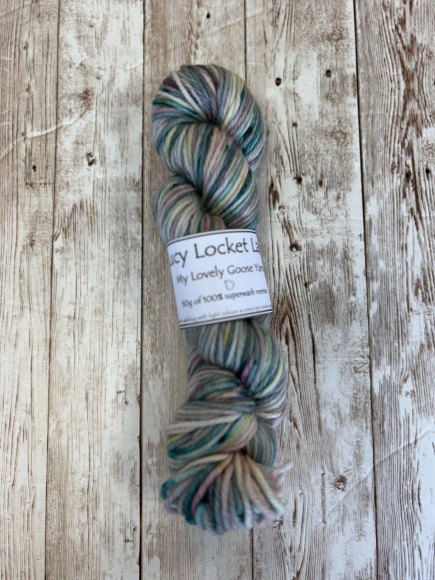Hand Dyed Lovely Goose knitting kit