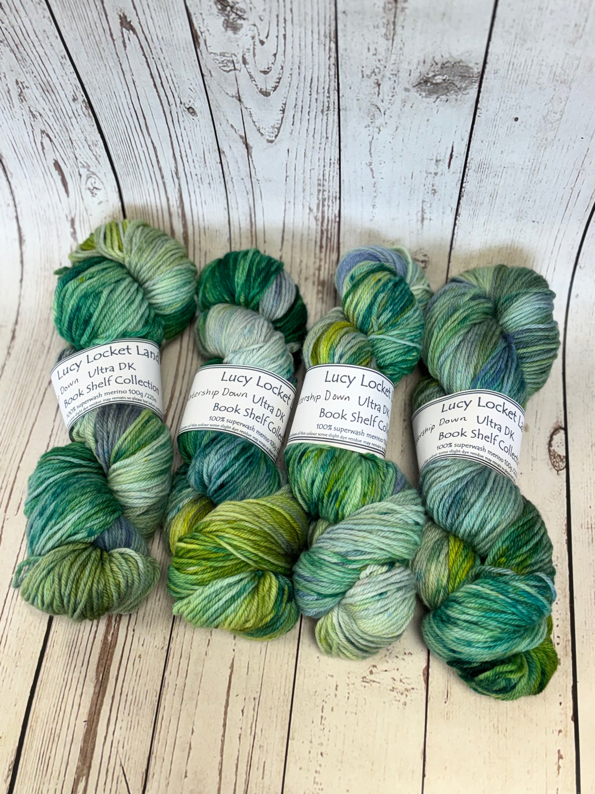 Locket's Bookshelf Collection Hand Dyed DK 100% Merino