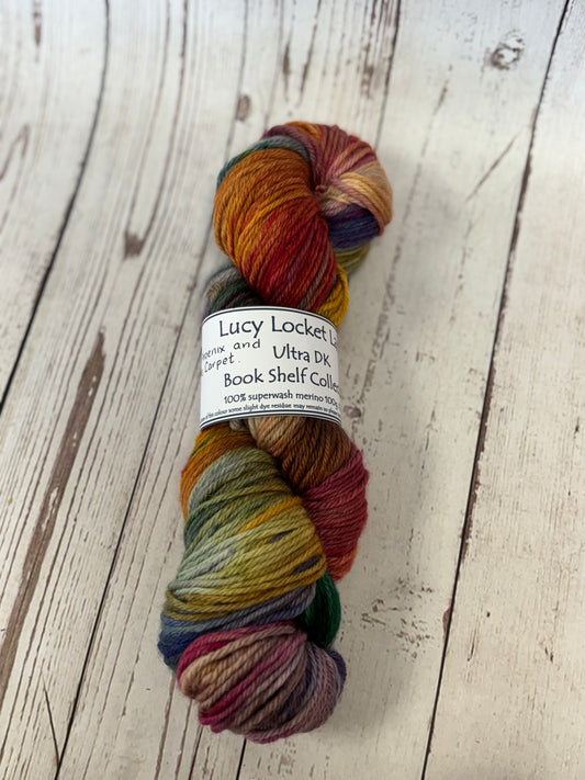Locket's Bookshelf Collection Hand Dyed DK 100% Merino
