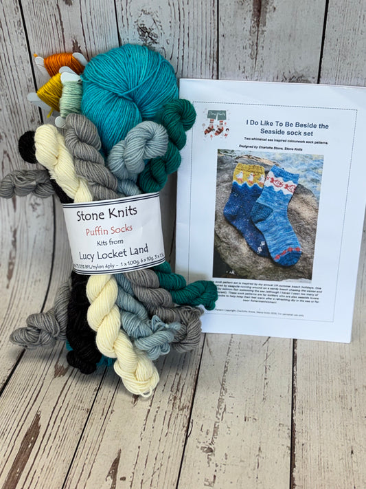 Puffin Socks Yarn set