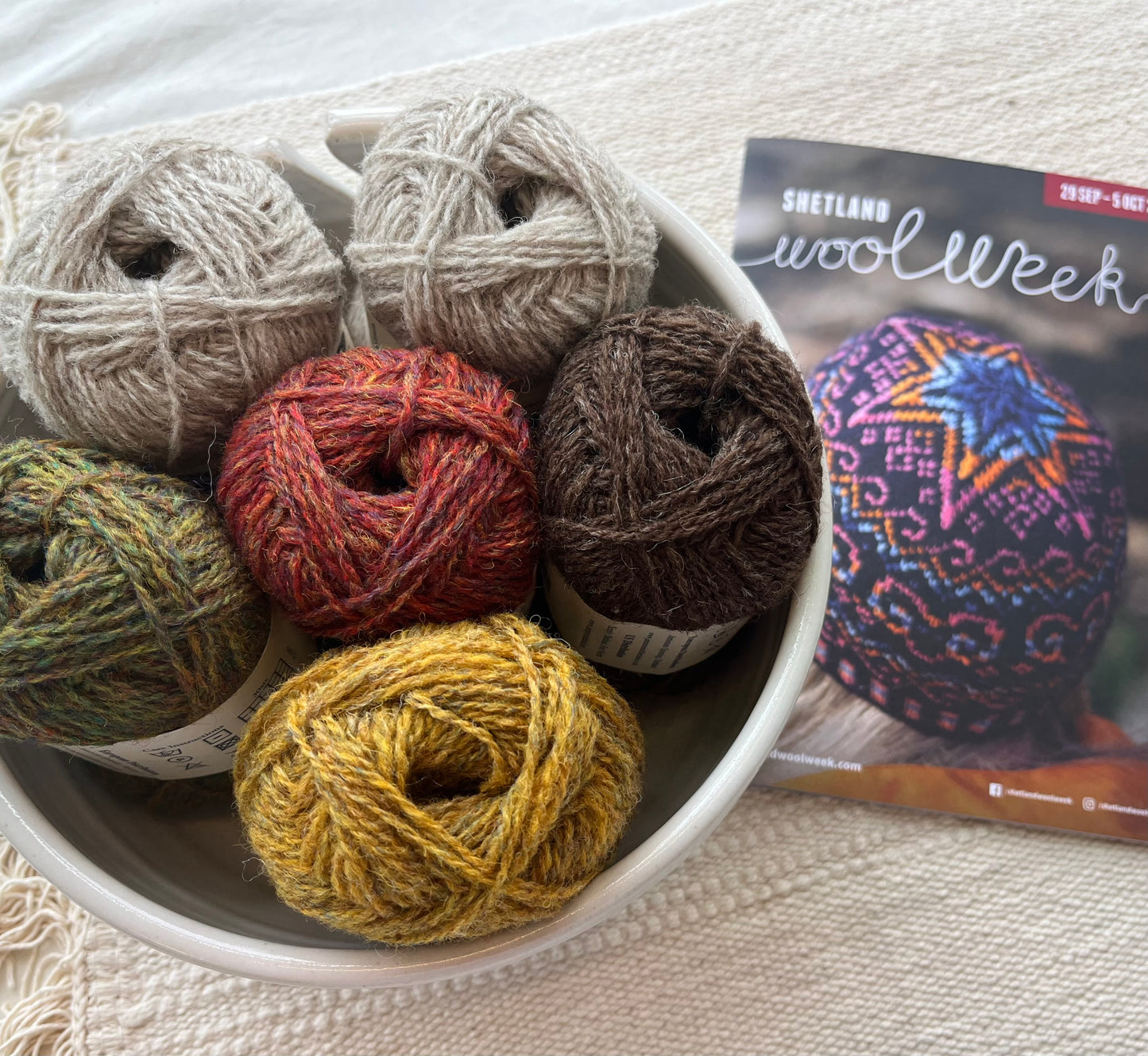 Islesburgh Toorie Shetland Wool Week yarn sets