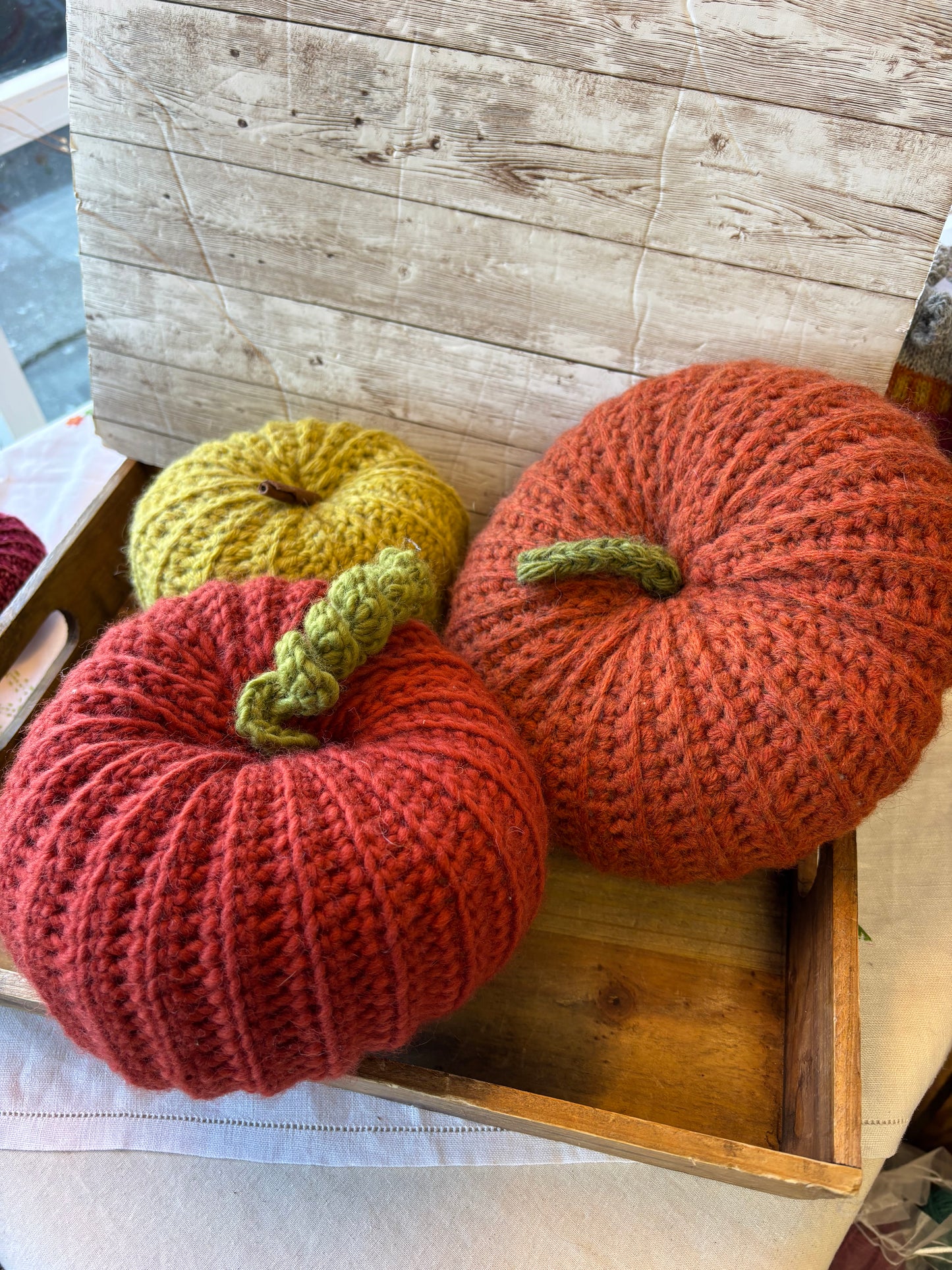 Giant Pumpkin Party Kit with Chunky Merino
