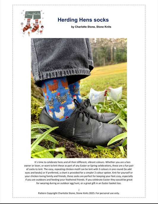 Herding Hens Socks kit