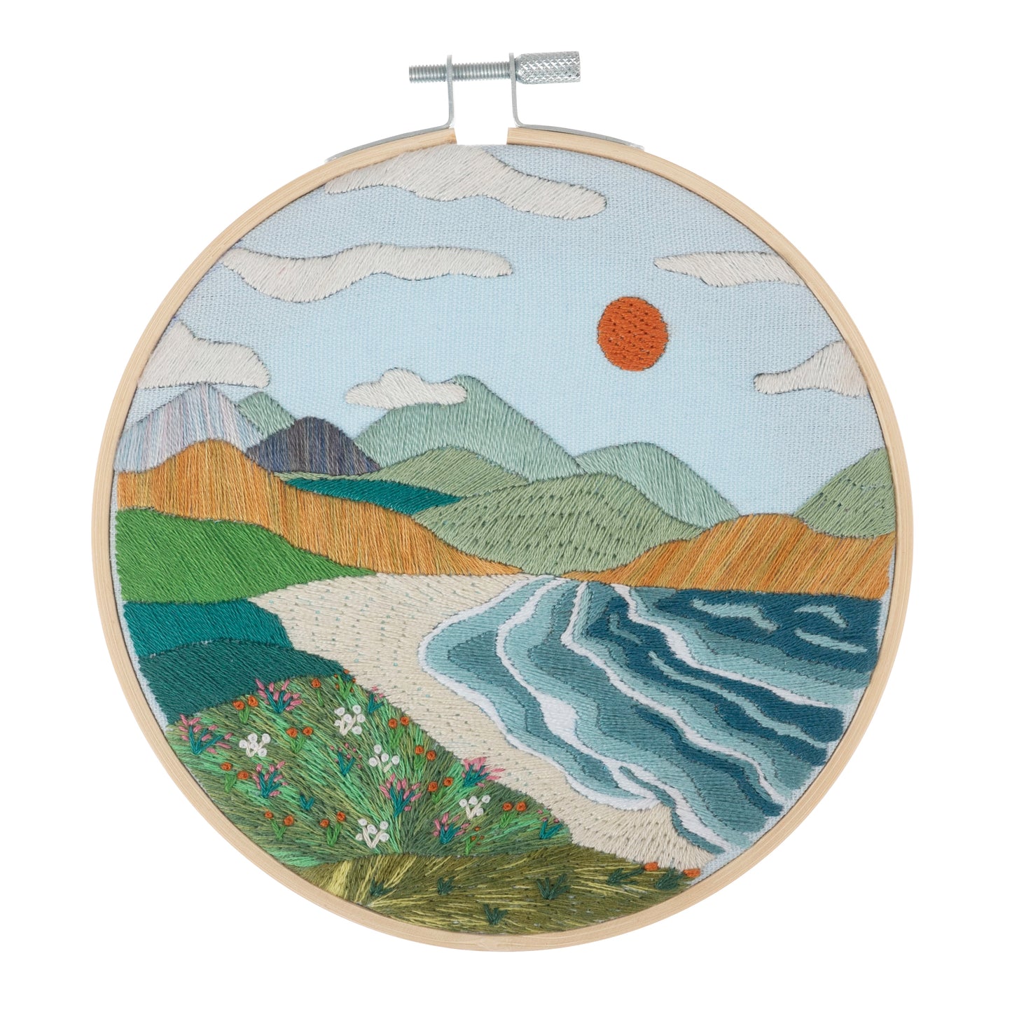 Embroidery Kits with Hoop