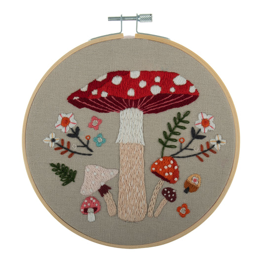 Embroidery Kits with Hoop