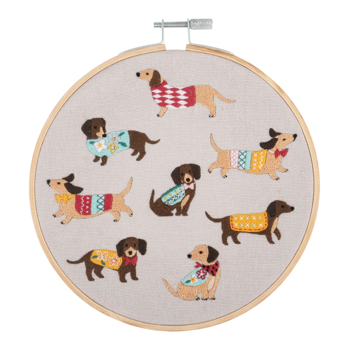 Embroidery Kits with Hoop