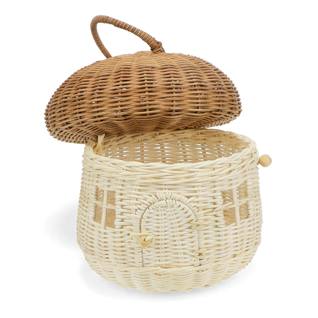 Rattan Toadstool House