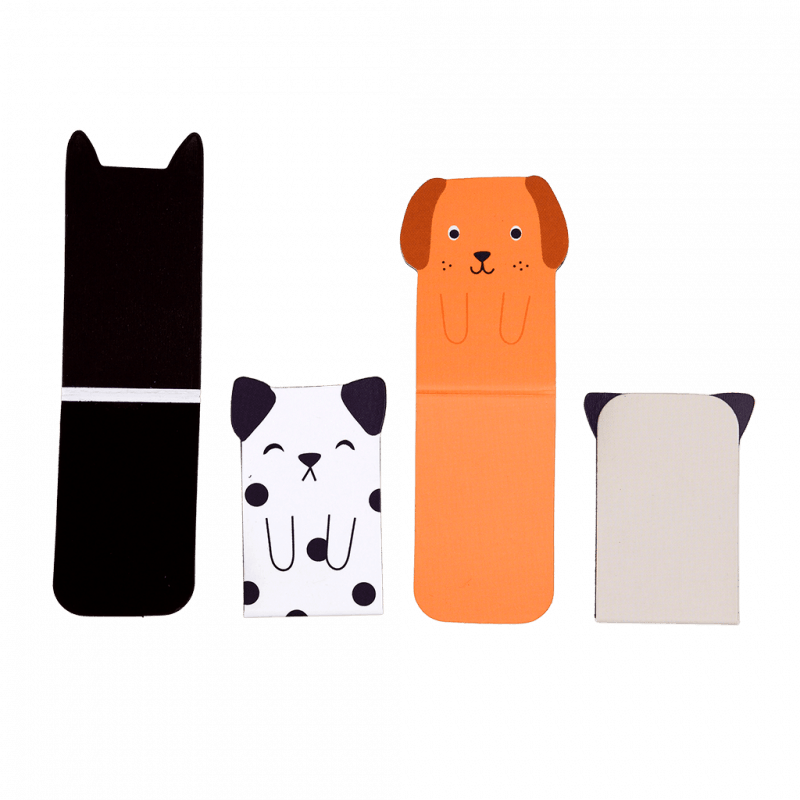 Magnetic Dog Book Marks (4)