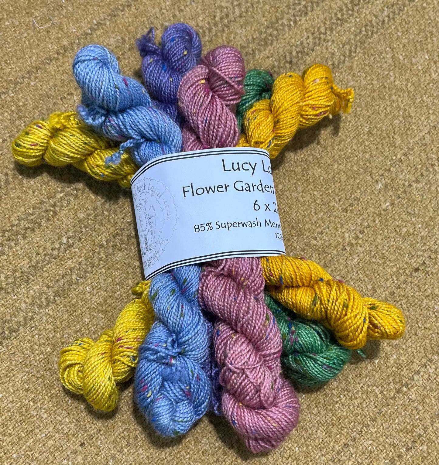 “Flower Garden” 4ply Mini Skein Bundles