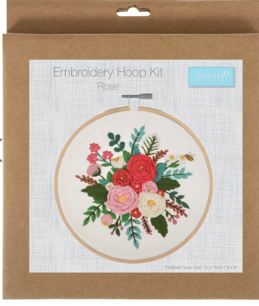 Embroidery Kits with Hoop