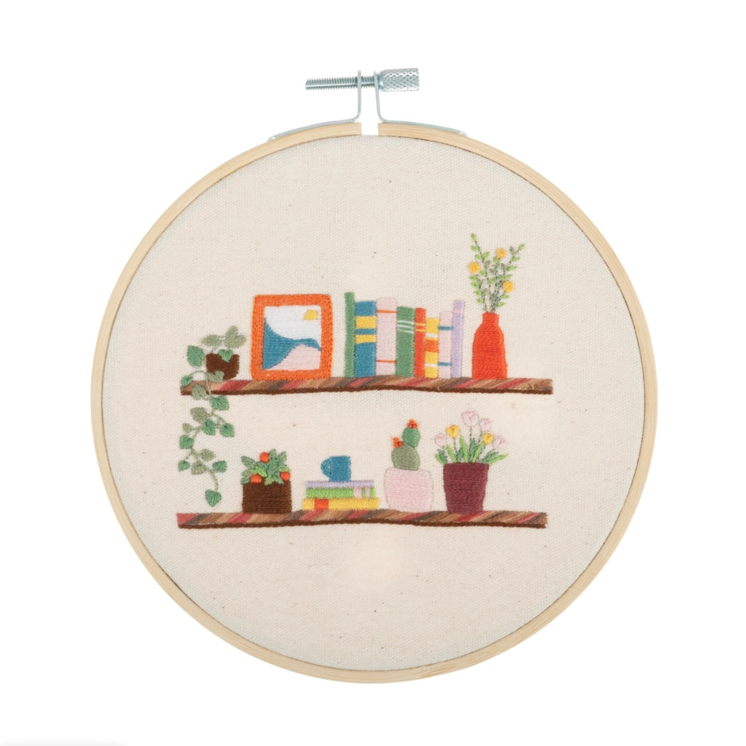 Embroidery Kits with Hoop