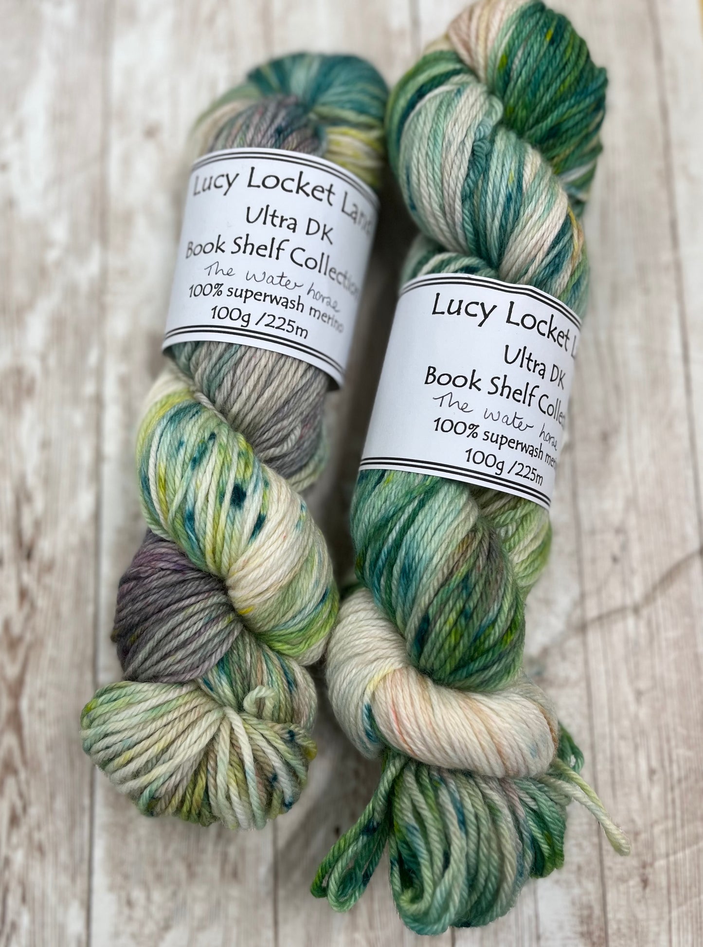 Locket's Bookshelf Collection Hand Dyed DK 100% Merino