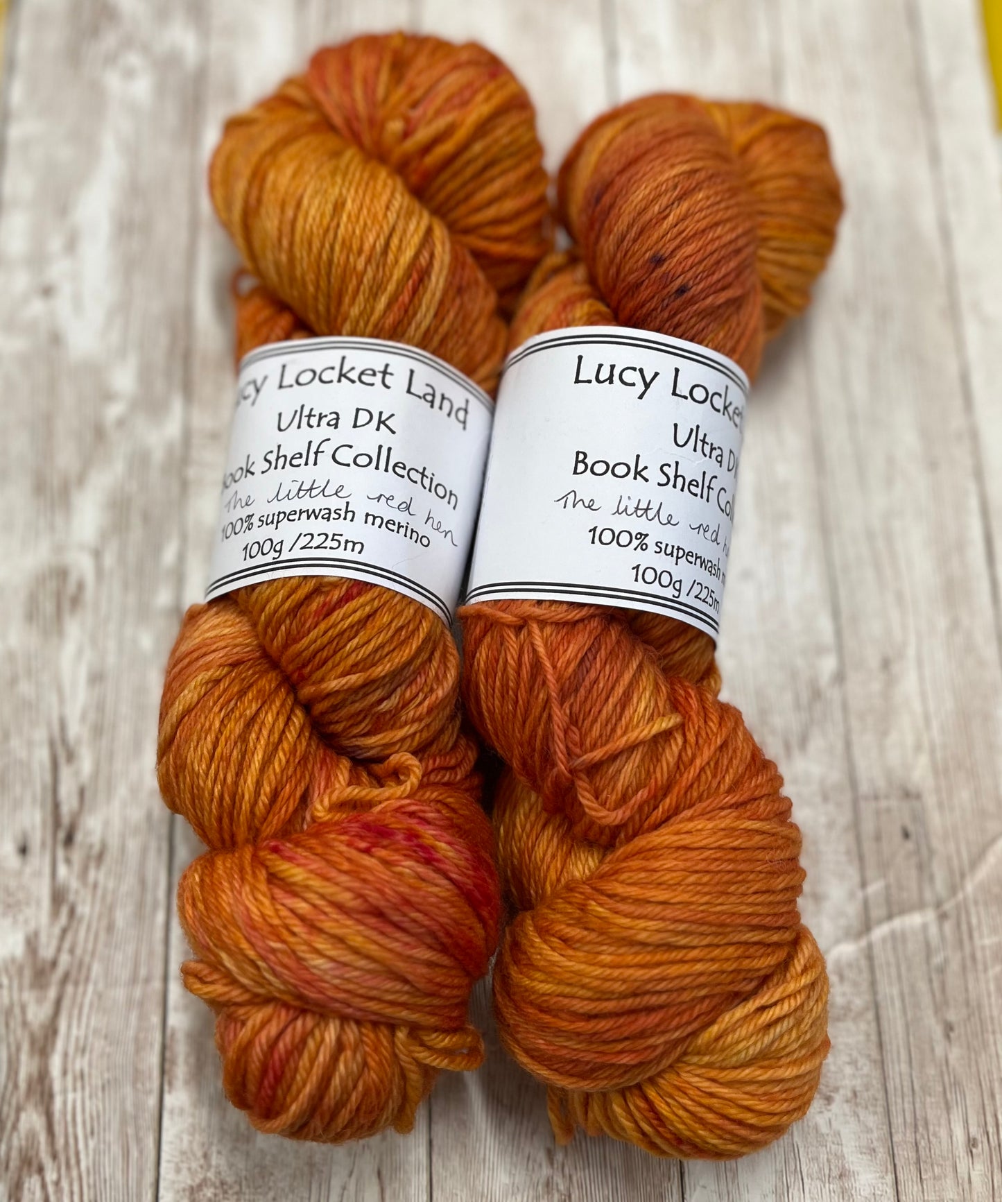 Locket's Bookshelf Collection Hand Dyed DK 100% Merino