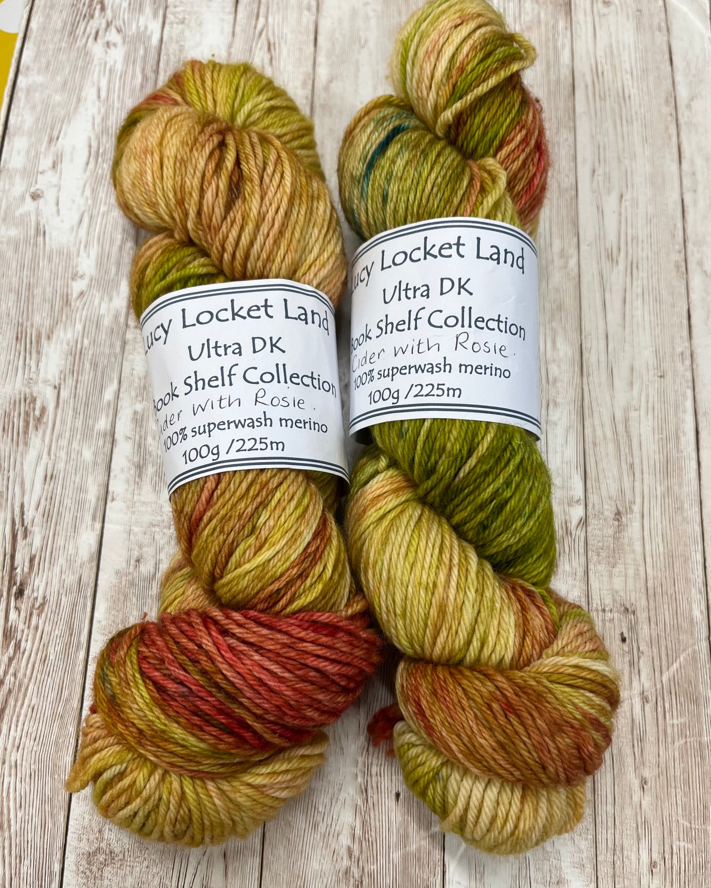 Locket's Bookshelf Collection Hand Dyed DK 100% Merino