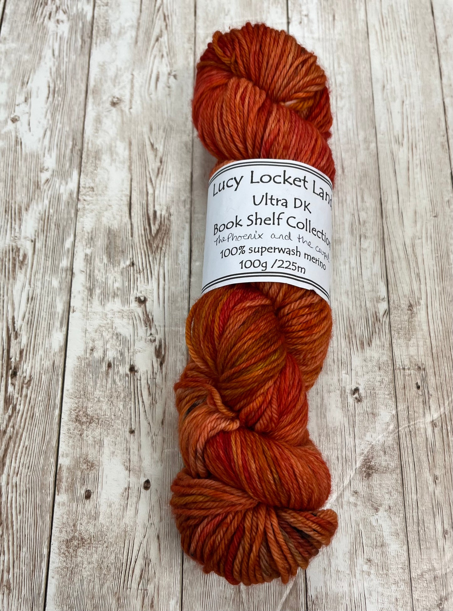 Locket's Bookshelf Collection Hand Dyed DK 100% Merino