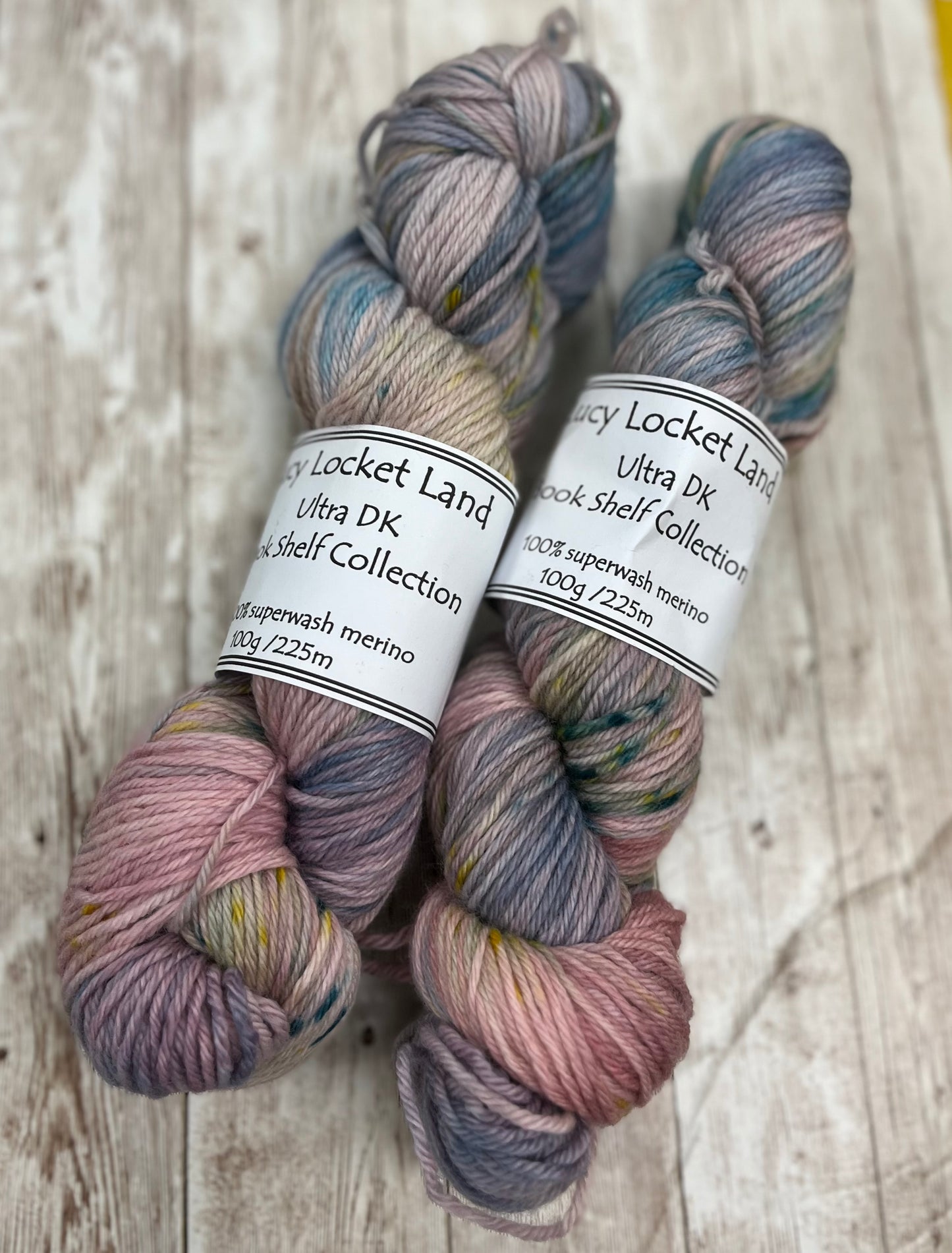 Locket's Bookshelf Collection Hand Dyed DK 100% Merino
