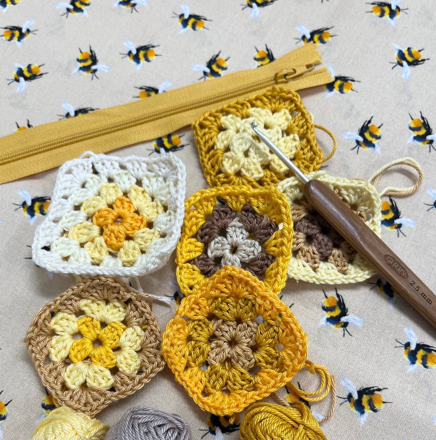 *New* Locket’s Crochet Project Bag kit