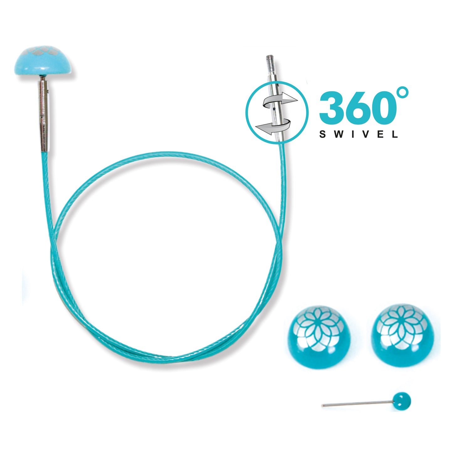 Mindful Collection 360° Swivel Cable: Interchangeable