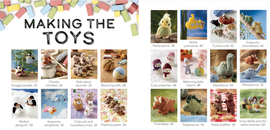 Knit Mini Toys by Sachiyo Ishii